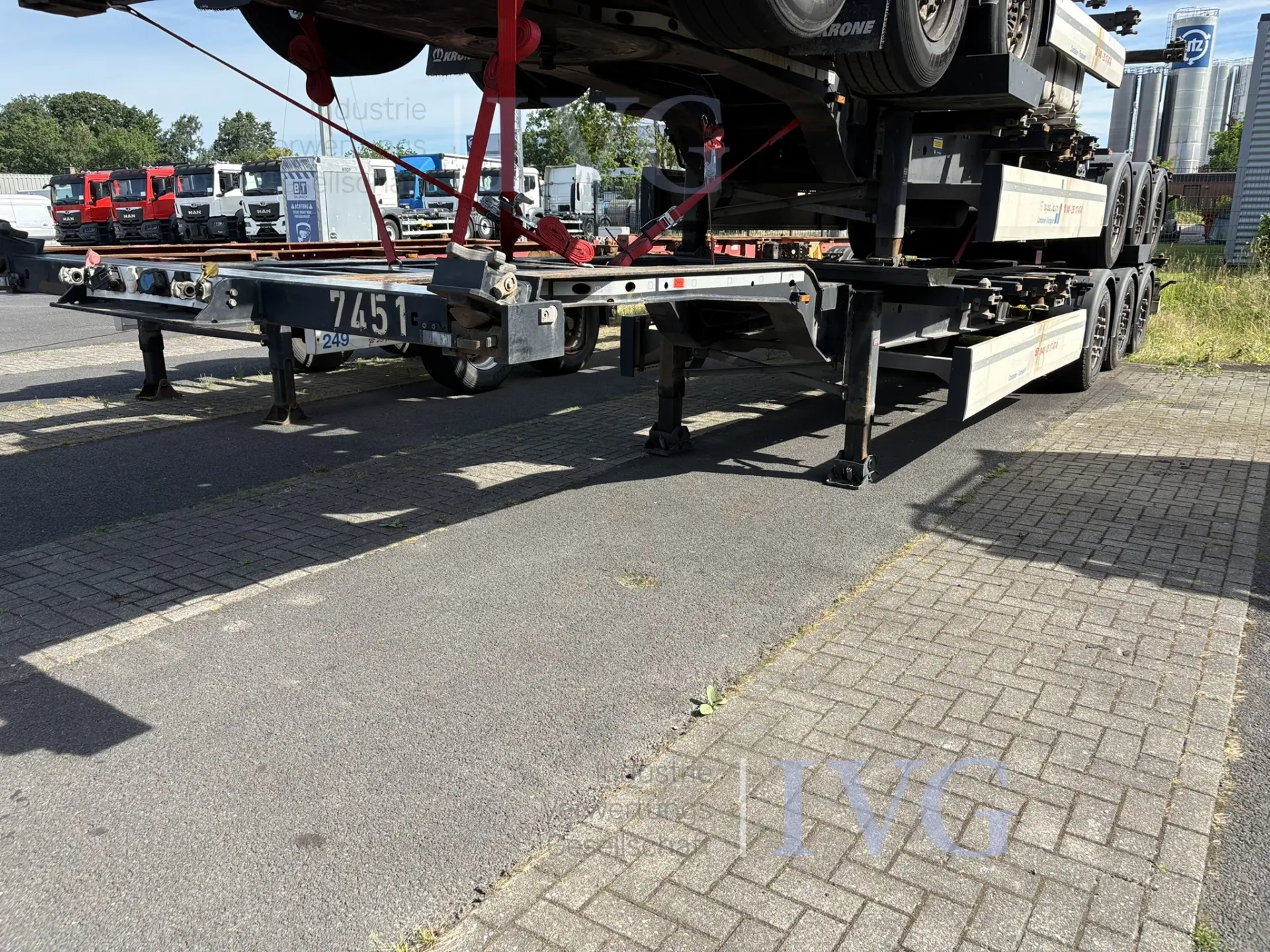 DA ATL/Containeraufbau KRONE SD